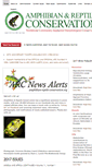 Mobile Screenshot of amphibian-reptile-conservation.org